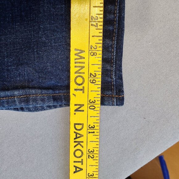 GAP Denim jeans slim fit men's size 34 X 32 ink blue classic style - Picture 12 of 14